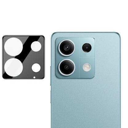 Pellicola protettiva per fotocamera posteriore Techsuit per Xiaomi Redmi Note 13 Pro 5G, vetro temperato, nero