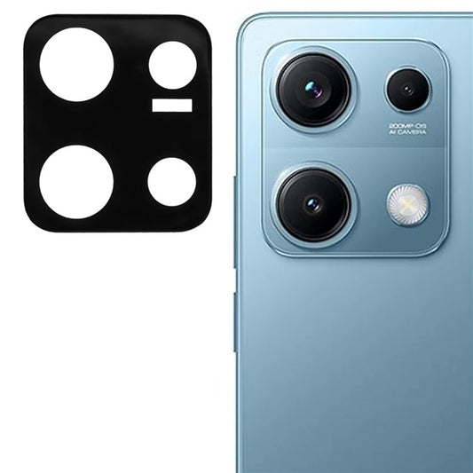Pellicola protettiva per fotocamera posteriore Techsuit per Xiaomi Redmi Note 14S, vetro temperato, nero