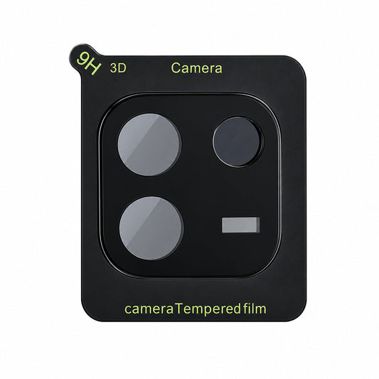 Pellicola protettiva per fotocamera posteriore Techsuit per Xiaomi Redmi Note 17 Pro Max, vetro temperato, nera