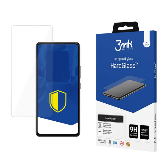 3MK HardGlass Screen Protector per Samsung Galaxy A53 5G A536, Vetro duro, colla completa