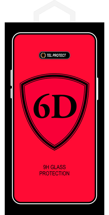 Pellicola protettiva schermo OEM per Samsung Galaxy A51 5G A516 / A51 A515, Vetro temperato, Full Glue, 6D, Nero
