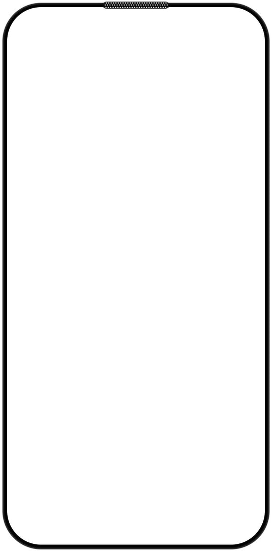 Pellicola protettiva schermo OEM allineamento automatico per Apple iPhone 14 Pro Max, vetro temperato, adesivo completo, 5D, nero