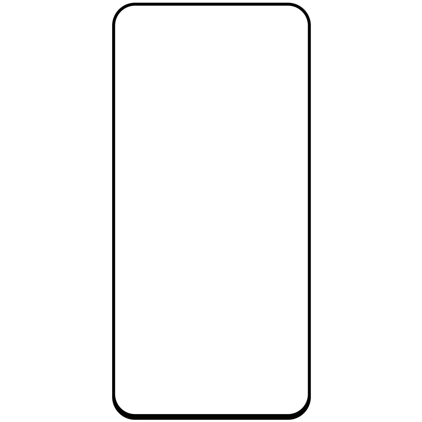 Pellicola protettiva Blue Shield per Oppo A60, Vetro Temperato, Full Glue, Compatibile con Cover, Nera