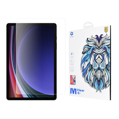 Pellicola protettiva per schermo Lito Classic per Samsung Galaxy Tab S9 FE / Tab S9, Vetro temperato, Full Glue, 2.5D