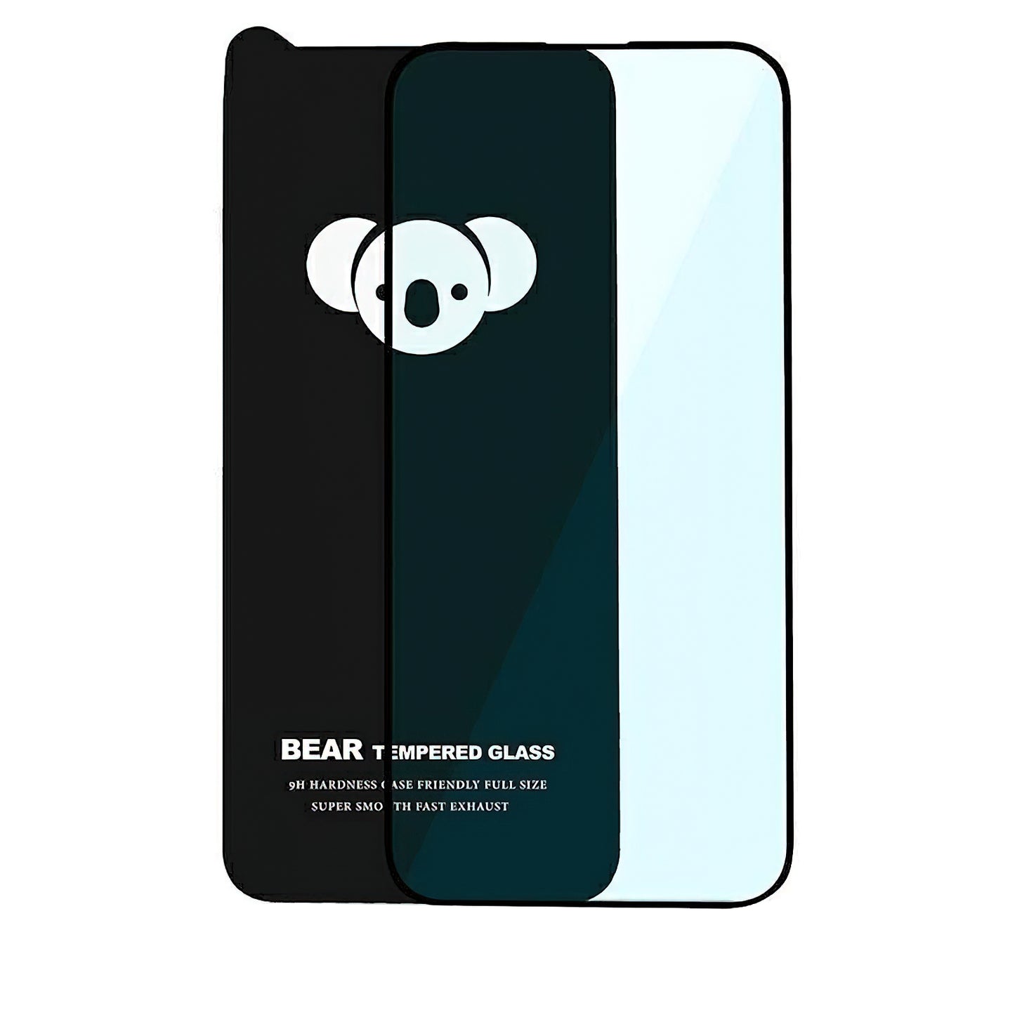 Pellicola protettiva per schermo Bear HD per Samsung Galaxy A17 4G / A17 5G / A16 5G A166 / A16 4G A165, Vetro temperato, Full Glue, Nero