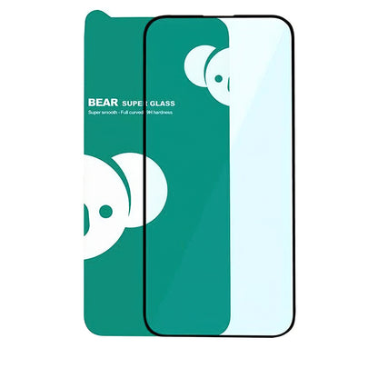 Pellicola protettiva per schermo Bear Super Hard per Apple iPhone 17 Air, Vetro temperato, Full Glue, 3D, Nero
