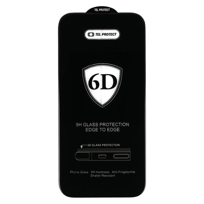 Pellicola protettiva per schermo OEM per Samsung Galaxy S26 Plus S947, Vetro temperato, Colla completa, 6D, Nera