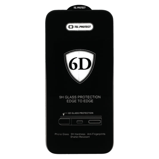 Pellicola protettiva per schermo OEM per Samsung Galaxy S26 Ultra S948, Vetro temperato, Full Glue, 6D, Nero