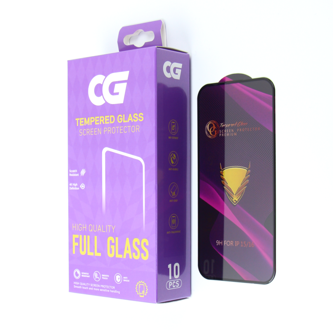 Pellicola protettiva per schermo OG Premium per Samsung Galaxy A57 5G, vetro temperato, Full Glue, set da 10 pezzi