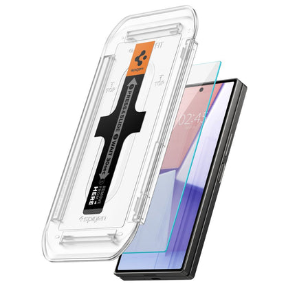 Pellicola protettiva Spigen EZ FIT per Samsung Galaxy Z Fold6 F956, vetro schermato, colla completa, set 2 pezzi, 2.5D, 2.5D, schermo esterno AGL07969 