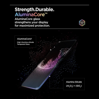 Pellicola Protettiva Schermo Spigen GlastR Align Master Slim per Apple iPhone 17 Pro, Vetro Temperato, Full Glue, Set 3 pezzi AGL10103