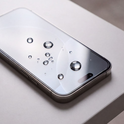 Pellicola protettiva per schermo Privacy Tech-Protect OneTouch per Apple iPhone 18 Pro, Vetro temperato, Full Glue, Set 2 pezzi