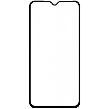 Protezione dello schermo OEM per Oppo A58 5G / A58x / A78 5G, schermo di vetro, colla completa, 6D, nero 