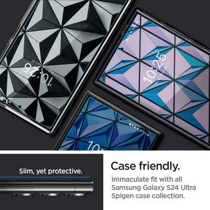 Pellicola Protettiva Schermo Spigen Neo Flex per Samsung Galaxy S24 Ultra S928, Plastica, Set 2 pezzi