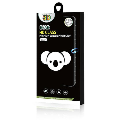 Pellicola protettiva per schermo Bear HD per Samsung Galaxy S25 Ultra S938, Vetro temperato, Full Glue, Nero