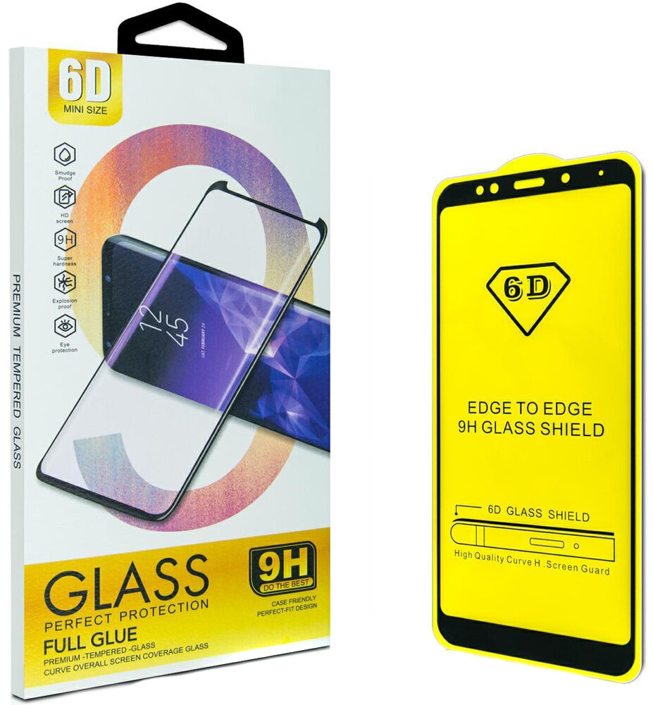 Pellicola protettiva per schermo OEM per Oppo Reno13 F, Vetro temperato, Full Glue, 21D, Nero