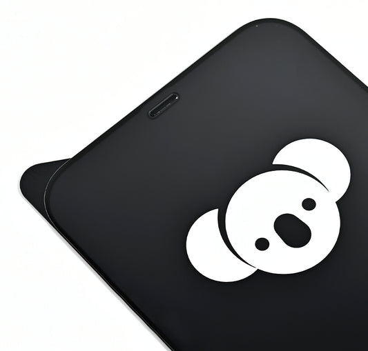Pellicola protettiva per schermo Bear HD per Xiaomi Redmi 15C 4G, Vetro Temperato, Full Glue, Nero