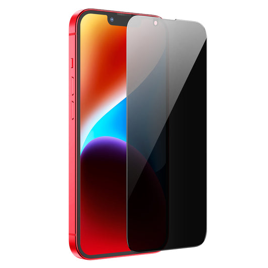 Pellicola Protettiva Schermo Privacy HOCO G15 per Apple iPhone 12 / 12 Pro, Vetro Temperato, Full Glue, 5D