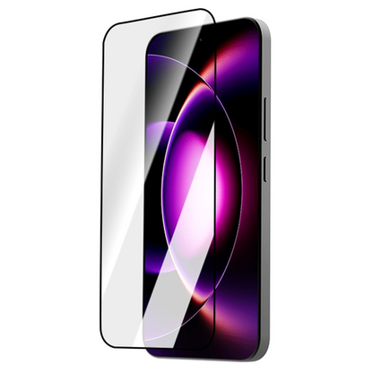 Pellicola protettiva per schermo Lereach per Xiaomi 17T Pro, Vetro temperato, Full Glue, Nero