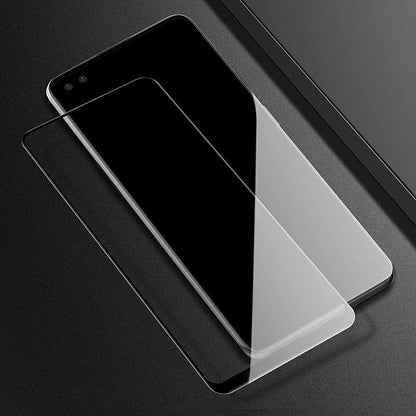 Pellicola protettiva per schermo OEM per Oppo Reno13 F, Vetro temperato, Full Glue, 21D, Nero