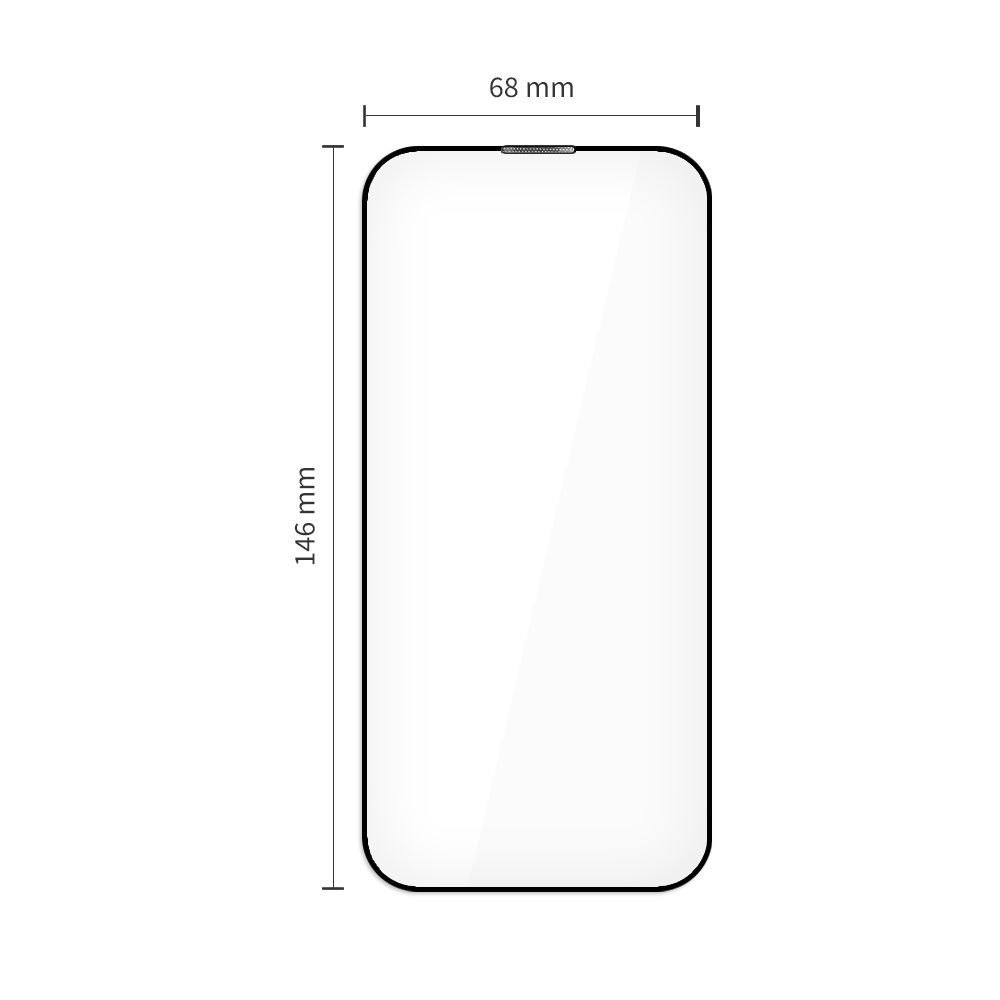 Pellicola Protettiva Schermo Tech-Protect Quick Set+ per Apple iPhone 17, Vetro Temperato, Full Glue, Set 2 pezzi, Nera