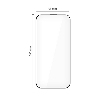 Pellicola Protettiva Schermo Tech-Protect Quick Set+ per Apple iPhone 17, Vetro Temperato, Full Glue, Set 2 pezzi, Nera