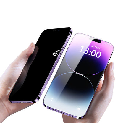 Pellicola protettiva per schermo Privacy OEM per Apple iPhone 17, Vetro temperato, Full Glue