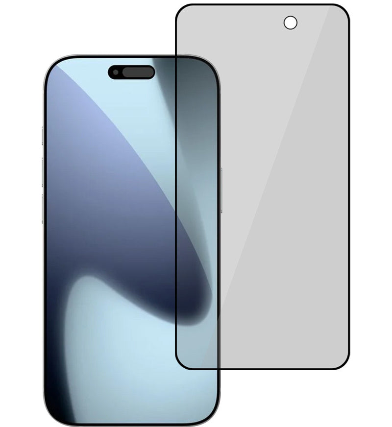 Pellicola protettiva Privacy Tel Protect 10X Plus Titanium per Apple iPhone 17 Pro, Vetro temperato, Full Glue