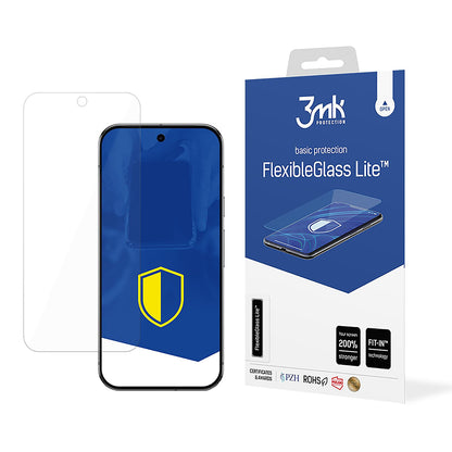 3MK FlexibleGlass Lite Screen Protector for Google Pixel 9 Pro XL, Flexible Glass, Full Glue
