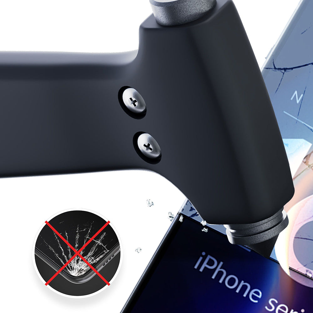 Pellicola protettiva per schermo 3MK FlexibleGlass per Apple iPhone 16 Pro, Vetro Flessibile, Full Glue