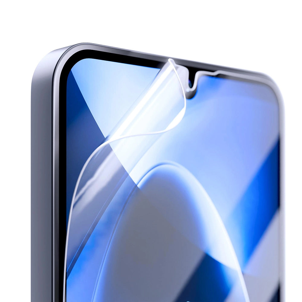 Pellicola Protettiva Schermo 3MK FlexibleGlass per Apple iPhone 17, Vetro Flessibile, Full Glue