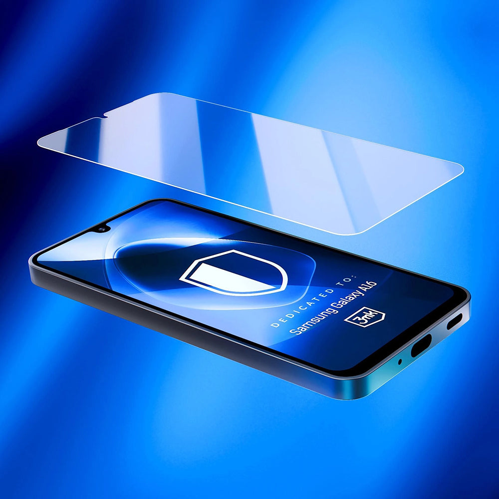 Pellicola Protettiva Schermo 3MK FlexibleGlass per Apple iPhone 17, Vetro Flessibile, Full Glue