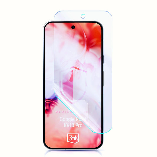Pellicola protettiva per schermo 3MK FlexibleGlass per Google Pixel 10 Pro / 10, Vetro Flessibile, Colla Completa
