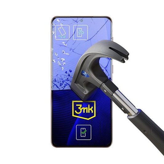Pellicola protettiva per schermo 3MK FlexibleGlass per Google Pixel 8 Pro, Vetro Flessibile, Full Glue