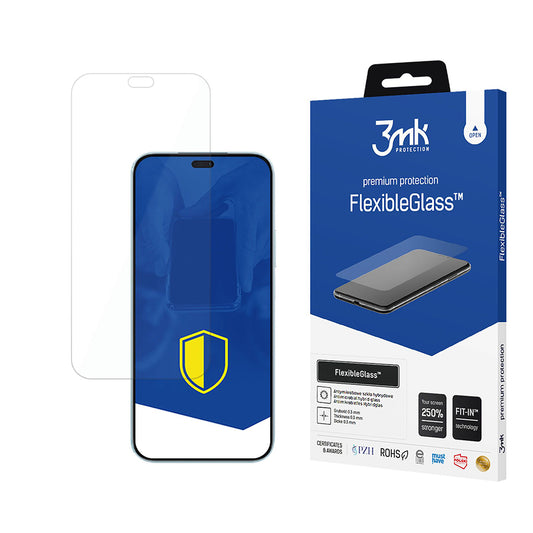 Pellicola protettiva per schermo 3MK FlexibleGlass per Honor 200 Lite, Vetro Flessibile, Full Glue