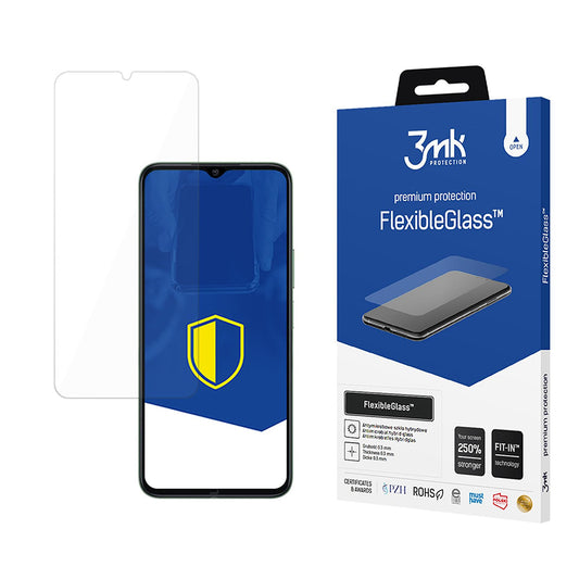 Pellicola protettiva per schermo 3MK FlexibleGlass per Honor X6b, Vetro Flessibile, Full Glue