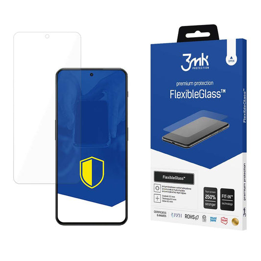 Pellicola protettiva per schermo 3MK FlexibleGlass per OnePlus Nord 3, Vetro Flessibile, Colla Completa