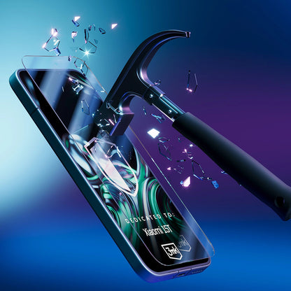 Pellicola Protettiva Schermo 3MK FlexibleGlass per Xiaomi 15T, Vetro Flessibile, Full Glue