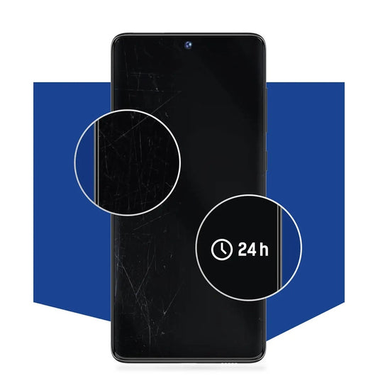 Pellicola protettiva per schermo 3MK HardGlass per Honor 400 Smart 4G / 400 Smart 5G, Vetro temperato, Full Glue