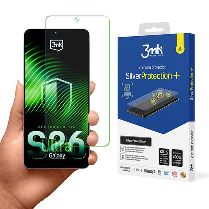 Pellicola protettiva Schermo 3MK Silver Protect+ per Samsung Galaxy S26 Ultra S948, Plastica