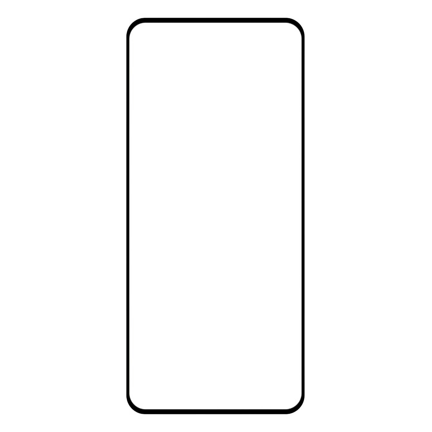 Pellicola Protettiva Schermo Blue Shield per Motorola Edge 40 Neo, Vetro Temperato, Colla sui Bordi, Compatibile con Cover, Nera