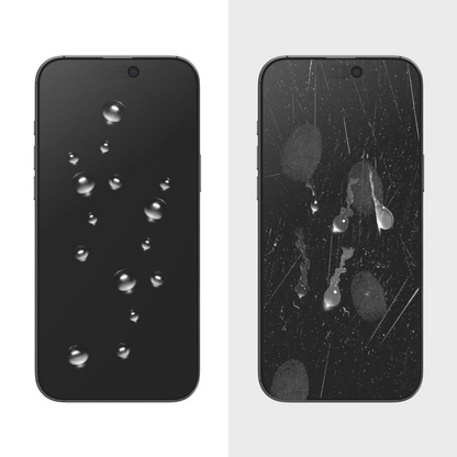 Pellicola protettiva per schermo Privacy Tech-Protect Spy+ per Apple iPhone 17 Pro Max / 16 Pro Max, Vetro temperato, Full Glue, Set 2 pezzi