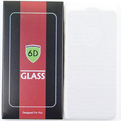 Pellicola protettiva schermo OEM per Apple iPhone 17e / 16e / 14 / 13 Pro, Vetro temperato, Colla completa, Set da 10 pezzi, 6D, Nero