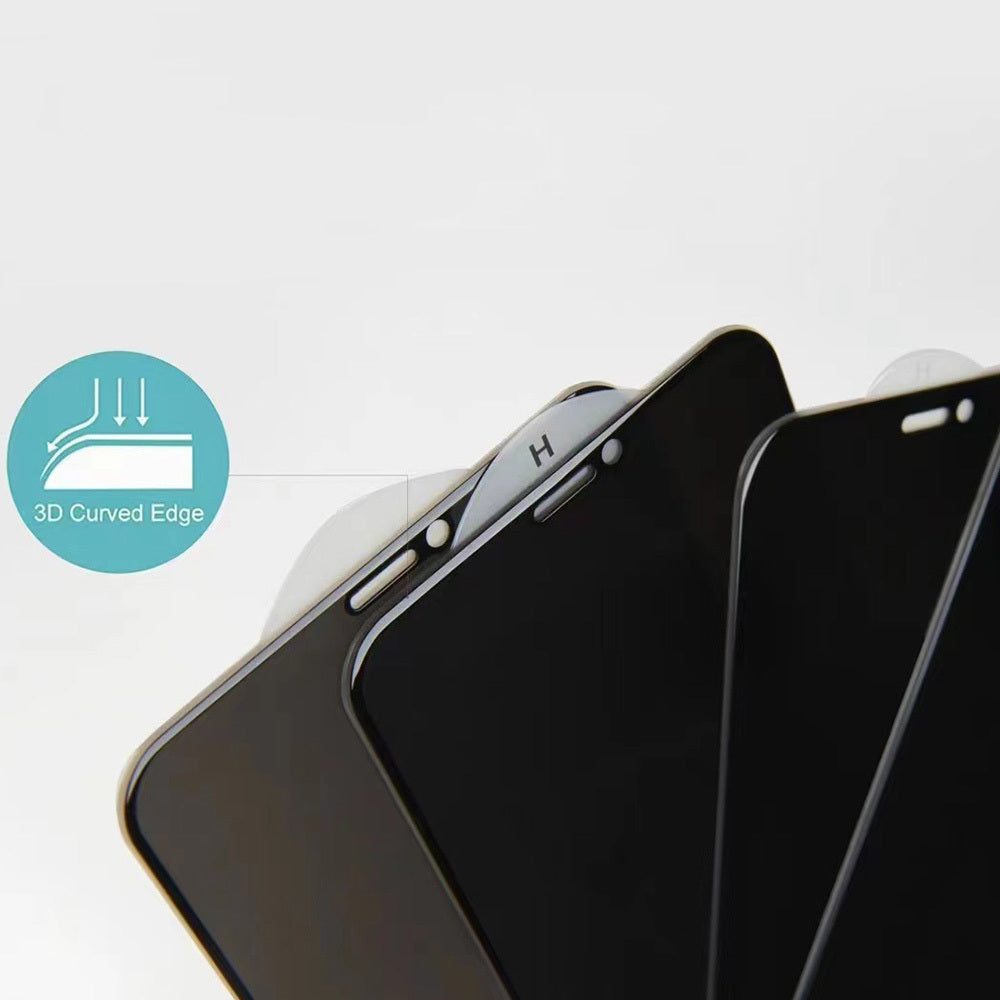 Pellicola protettiva per schermo Privacy OEM per Apple iPhone 17, Vetro temperato, Full Glue