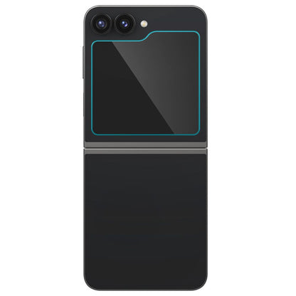 Spigen EZ FIT Pellicola protettiva per Samsung Galaxy Z Flip6 F741, vetro schermato, colla completa, set 2 pezzi, 2.5D, 2.5D, schermo esterno AGL07972