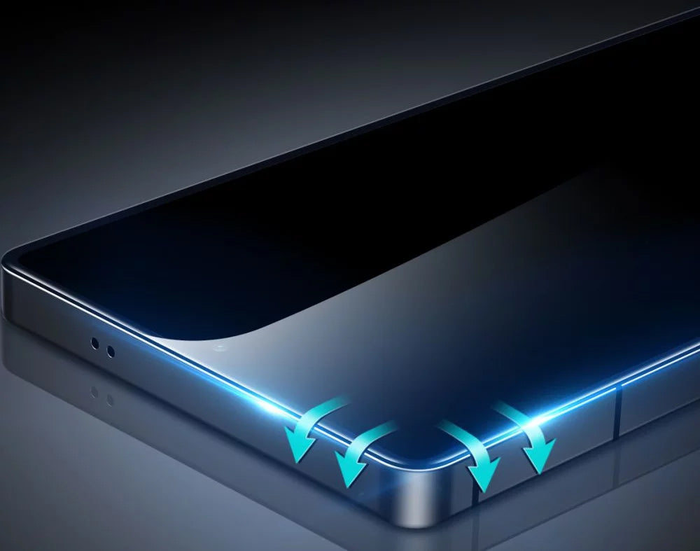 Pellicola protettiva schermo ESR per Samsung Galaxy S25 Ultra S938, Vetro Temperato, Full Glue, Set 2 pezzi