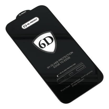 Pellicola protettiva per schermo OEM per Samsung Galaxy S26 Plus S947, Vetro temperato, Colla completa, 6D, Nera