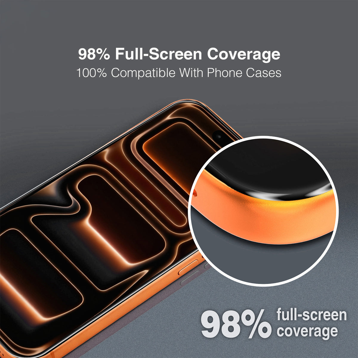 Pellicola protettiva per schermo Tel Protect 10X HD DLC Diamond Coating per Samsung Galaxy S26 Ultra S948, Vetro temperato, Full Glue, Nera