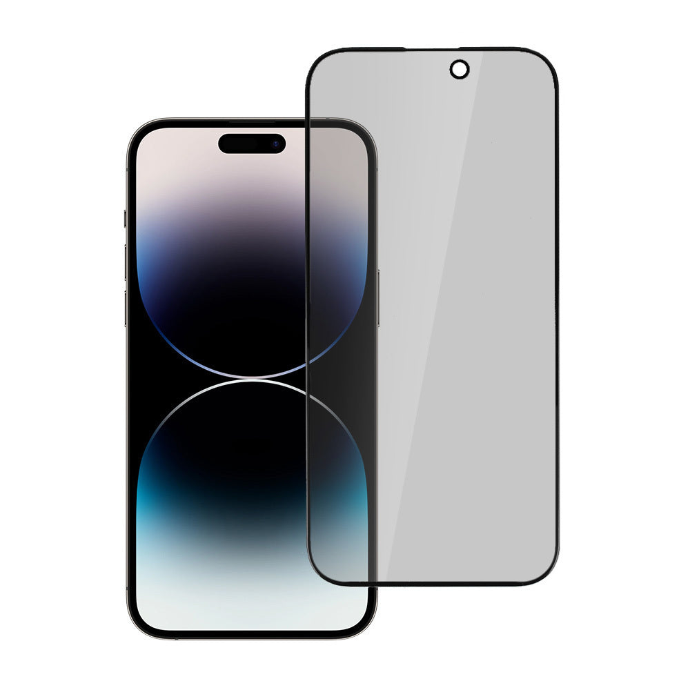 Pellicola protettiva per schermo Privacy OEM per Apple iPhone 17, Vetro temperato, Full Glue