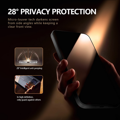 Pellicola protettiva per schermo Privacy Lereach per Xiaomi 17T Pro, Vetro Temperato, Full Glue, Set 2 pezzi